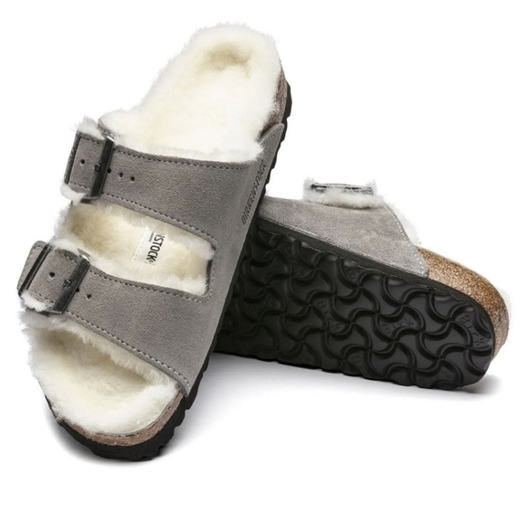 Birkenstock Shoes - Birkenstocks furry lining